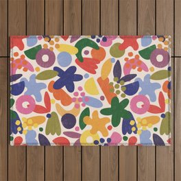 Bright Abstract Pattern #1 Outdoor Rug