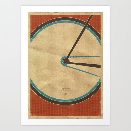 Singlespeed Art Print