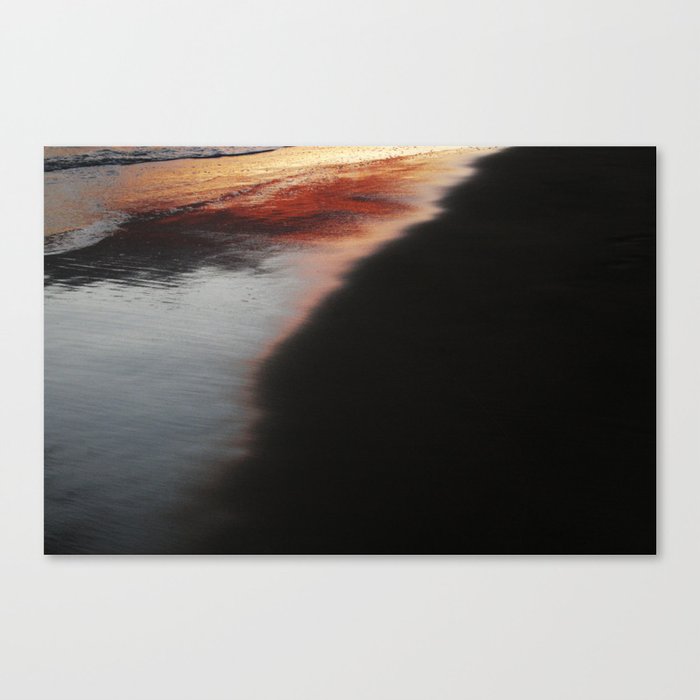 Sand Sunset Canvas Print