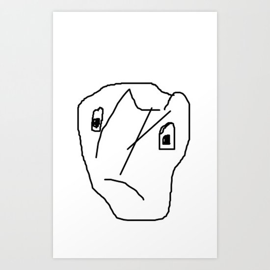 INDIFFERENT Art Print