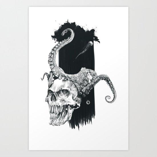 Deep Ocean Art Print