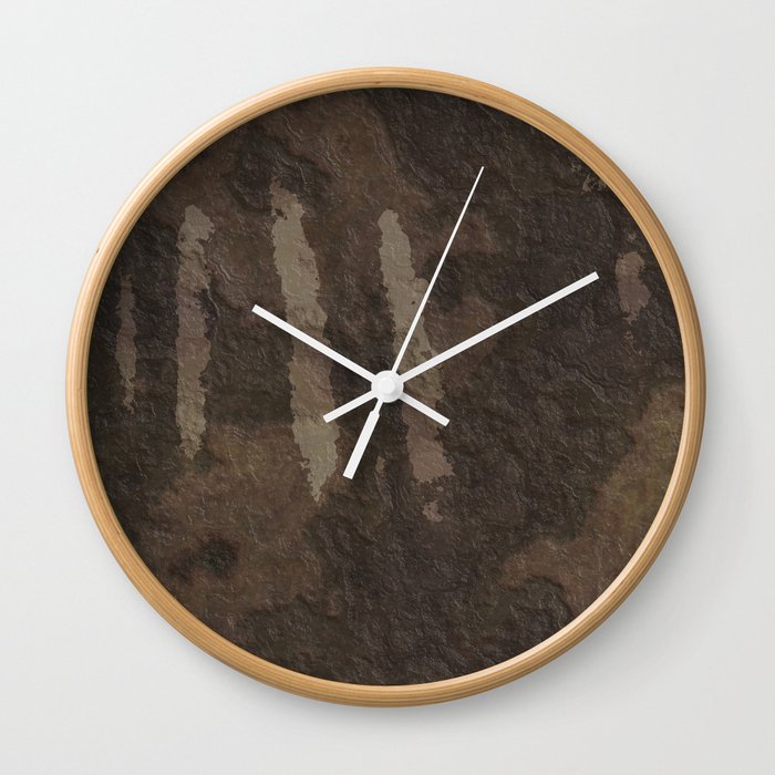 Brown Wall Clock