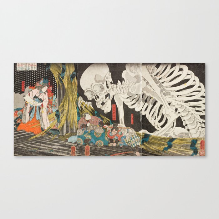 Takiyasha the Witch and the Skeleton Spectre, Utagawa