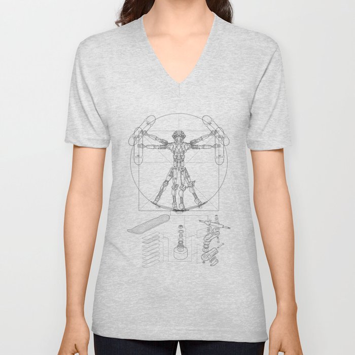 robovinci V Neck T Shirt