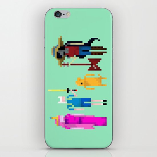 Adventure Time Gang iPhone & iPod Skin