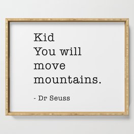 Dr Seuss Quote Serving Tray