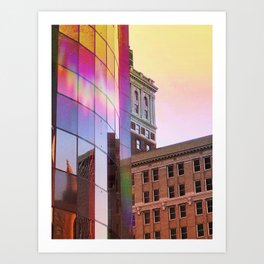 Technicolor in Tulsa 2.0 Art Print