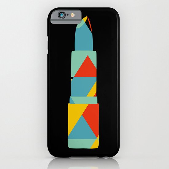 Lipstick Hues on Black iPhone & iPod Case