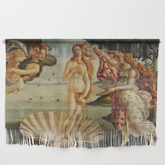 The Birth of Venus by Sandro Botticelli Wall Hanging