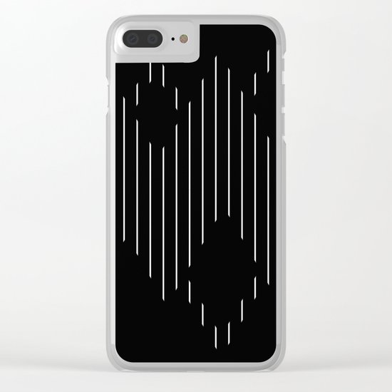 Interference Clear iPhone Case