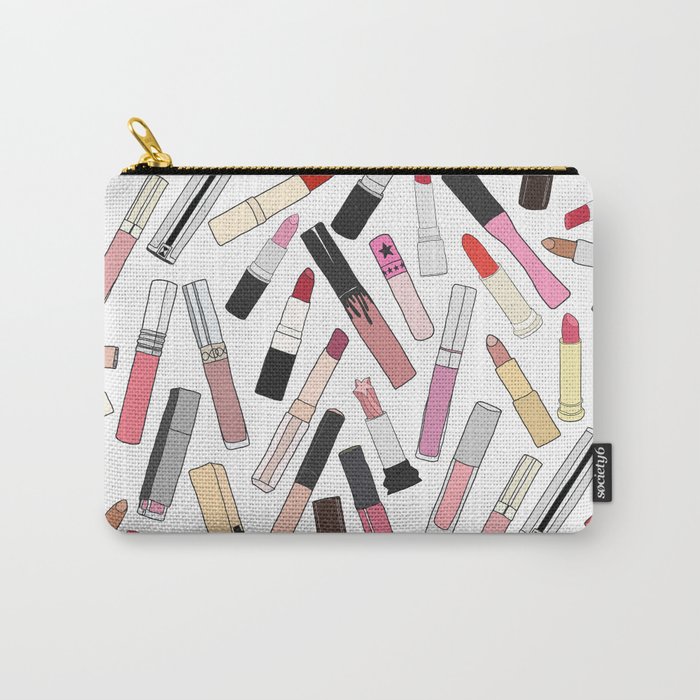 Lipstick Party - Light Carry-All Pouch