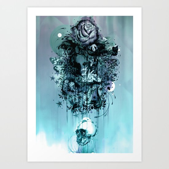 Doom and Bloom Art Print