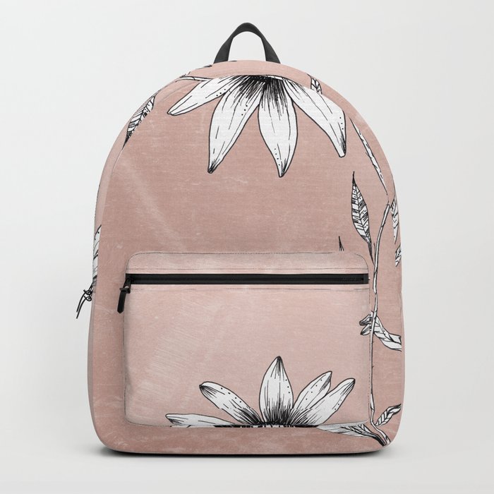 Dusty pink backpack sales