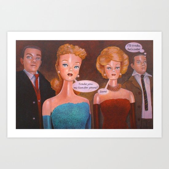 Stepping Out Art Print