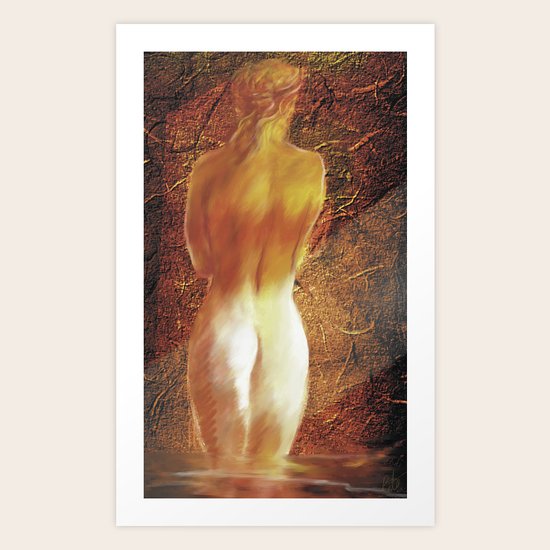 Nude 1 Art Print
