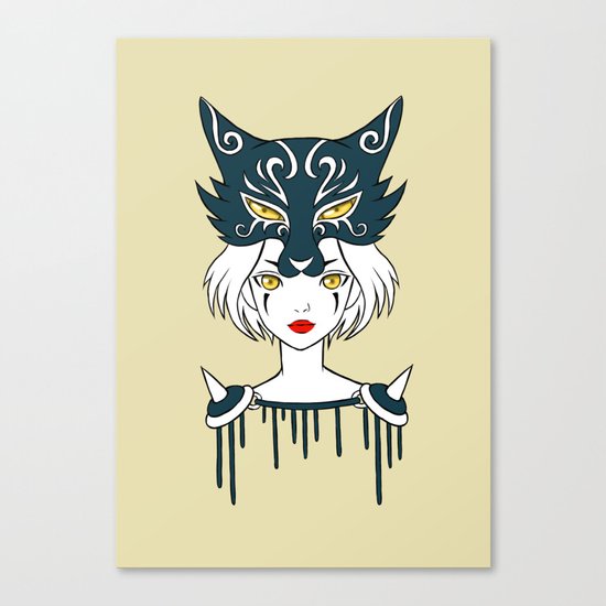 Wolf Tribe Canvas Print