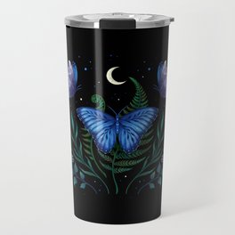 Blue Morpho Butterfly Travel Mug