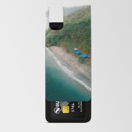 Along the coast of Lombok, Drone Photography, Aerial Photo, Ocean Wall Art  Android Card Case
