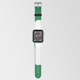1 (White & Olive Number) Apple Watch Band