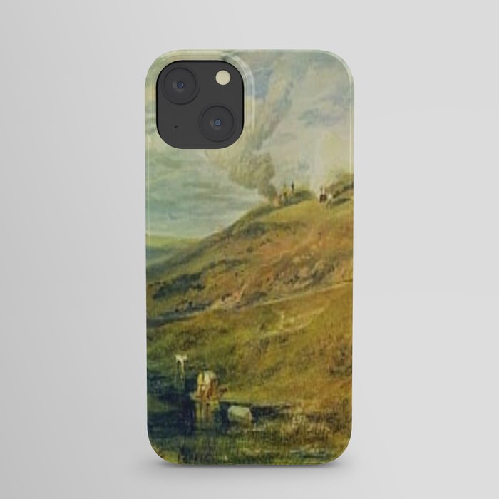 Joseph Mallord William Turner Dartmoor - The Source of the Tamar and the Torridge iPhone Case
