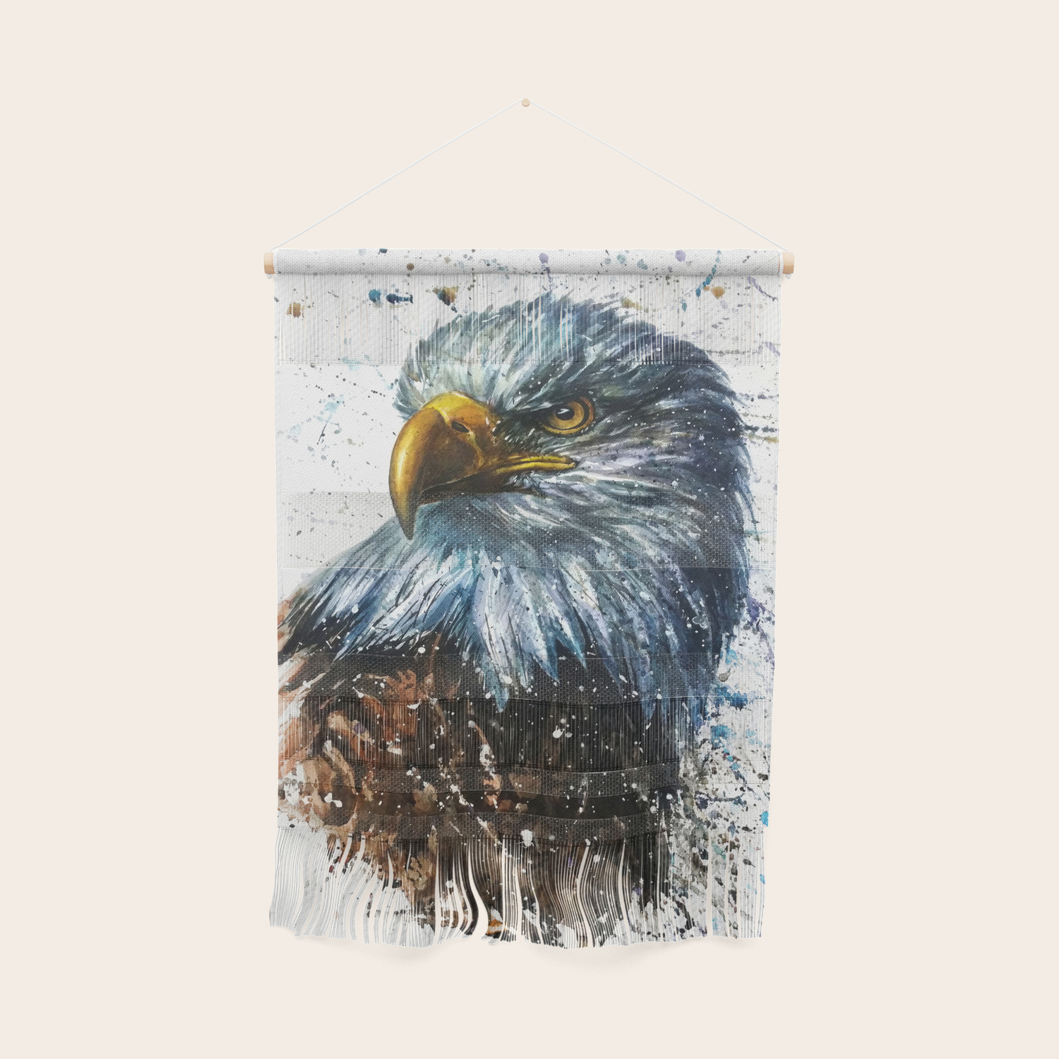 American Eagle Wall Hanging By Kostart Society6