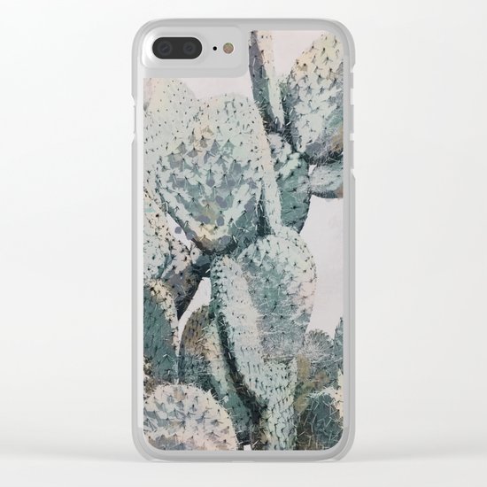 Cactus Clear iPhone Case
