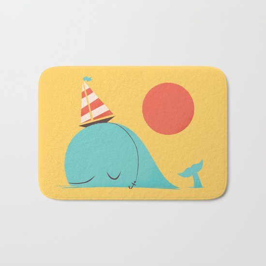 Party Hat Bath Mat