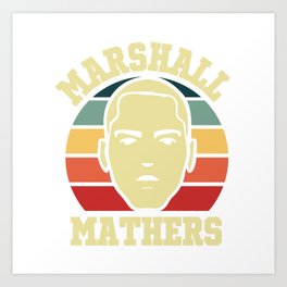 Eminem,Marshall Mathers Retro Art Print