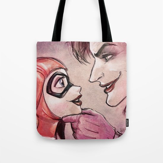 Harley Quinn & Joker Tote Bag