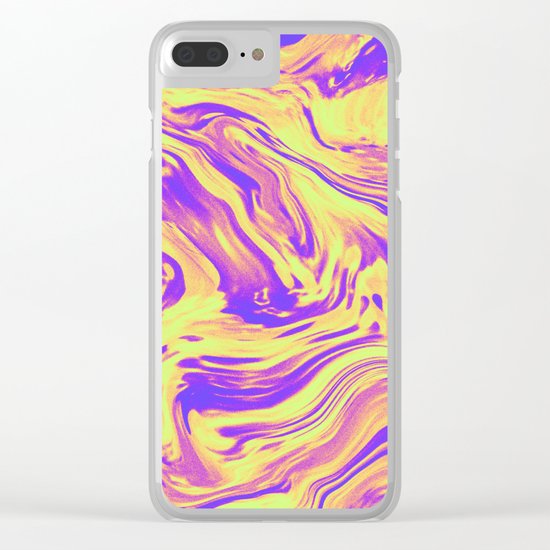 GIRL WITH ONE EYE Clear iPhone Case