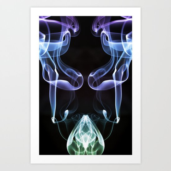 Smoke Photography #7 Art Print