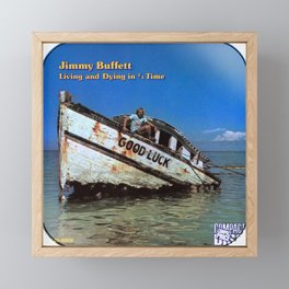 jimmy buffett album 2022 Framed Mini Art Print