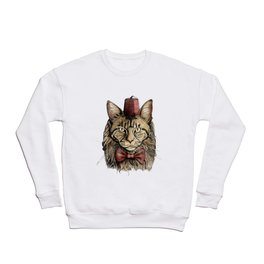 Doctor Who Cat Crewneck Sweatshirt