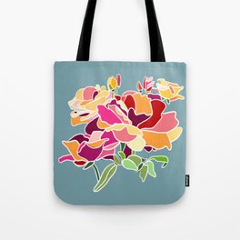 Rosy Bouquet Tote Bag