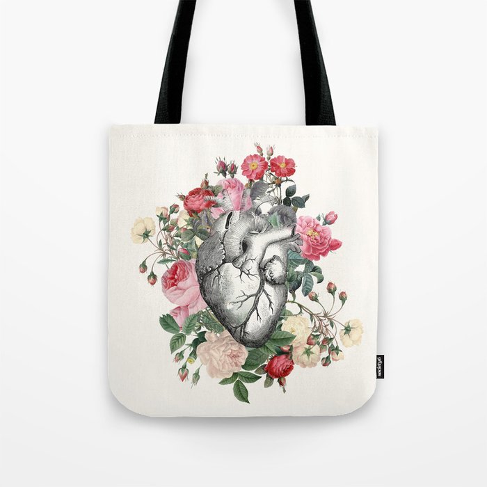Roses for her Heart Tote Bag