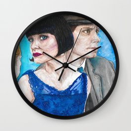 Phryne & Jack Wall Clock