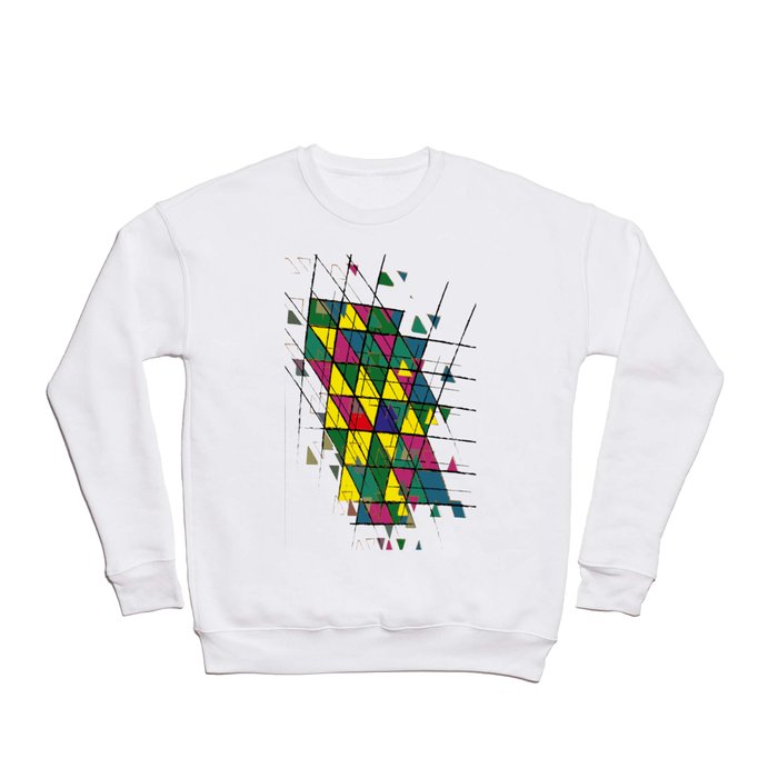 Triangled Crewneck Sweatshirt