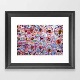 Carnaval in Santo Domingo, dominican republic Framed Art Print