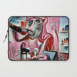 Panther At The Cola Bar In Spain Laptop Sleeve
