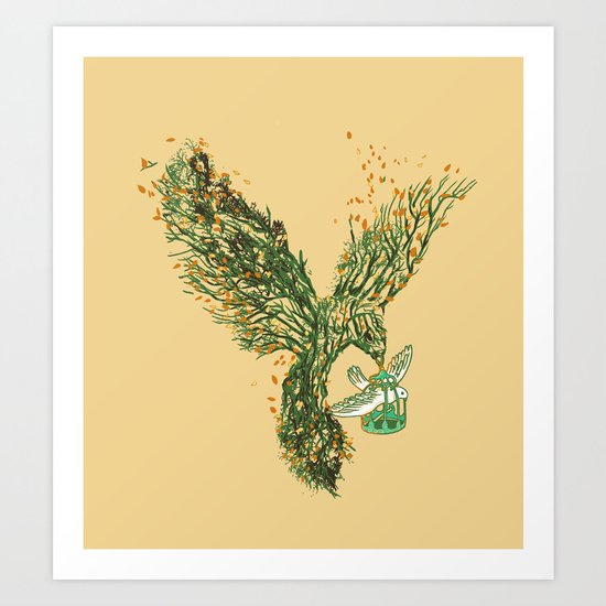 The Journey Begins Art Print