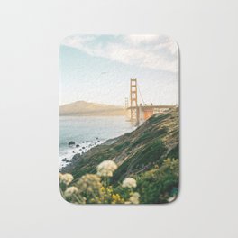 San Francisco Badematte | Ocean, Bridge, Sanfrancisco, Goldengate, California, Photo 