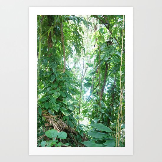 the jungle Art Print