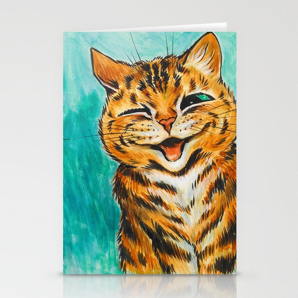 Reconciliation by Louis Wain Stationery Cards