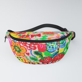 Summer Floral Garden Party Fanny Pack