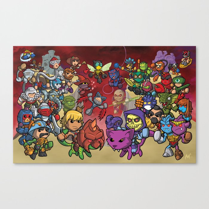 Lil Champions of the Galaxy Canvas Print