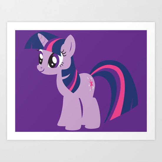Twilight Sparkle Art Print