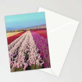 Flower Field Stationery Cards
