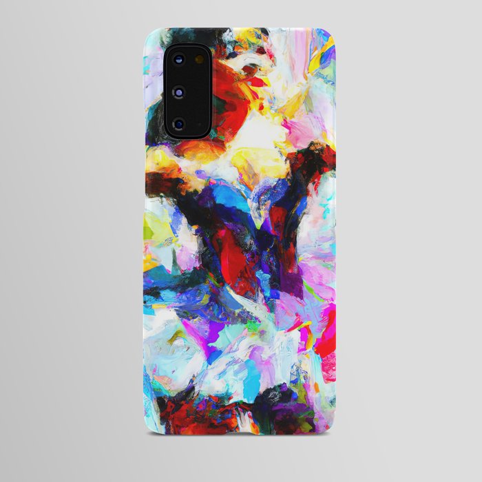 Ballerina dancing on stage Android Case