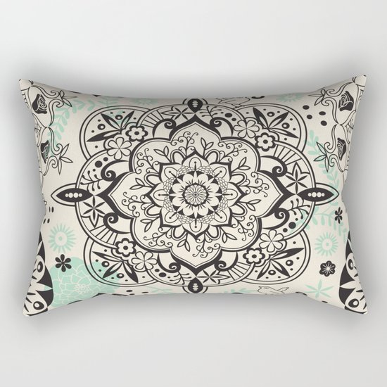 Mandala pattern Rectangular Pillow
