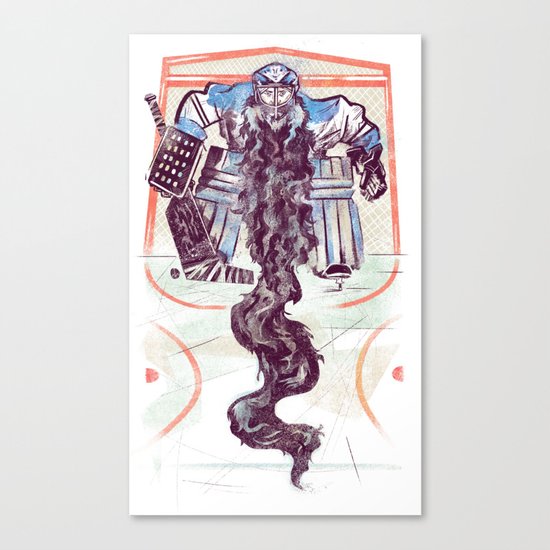 Playoff Beards Canvas Print